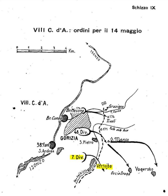 Decima battaglia dell'Isonzo - Operazione 14 Maggio